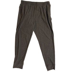 Rhone Men's Large Heather Gray Drawstring Jogger Sweatpants 32" x 28"